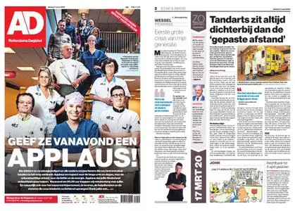 Algemeen Dagblad - Rotterdam Stad – 17 maart 2020