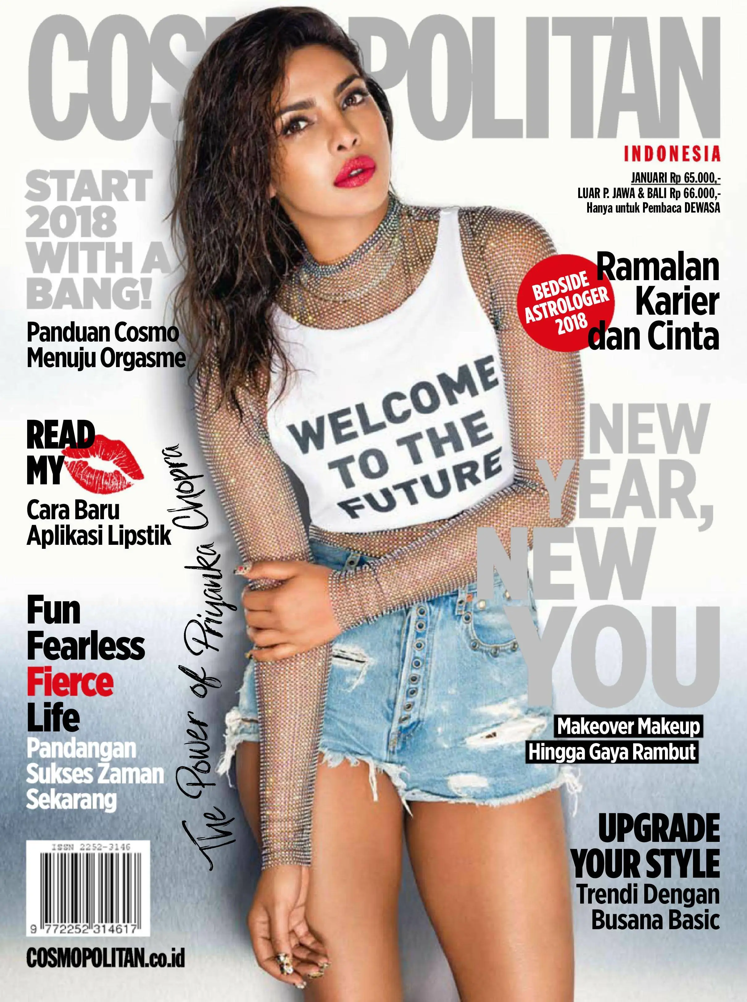 Cosmopolitan Indonesia - Januari 2018.