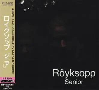 Röyksopp - Senior (2010) [Japanese Edition] (Repost)