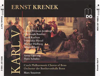 Ernst Krenek - Karl V.: Stage Work with Music in two parts (2001, MDG "Gold" # 337 1082-2) [RE-UP]