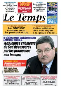 Le Temps Algérie - Mercredi 24 Avril 2013