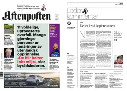 Aftenposten – 22. oktober 2019