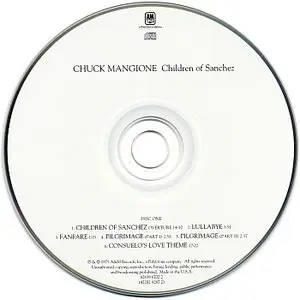 Chuck Mangione - Children Of Sanchez (1979) [2CDs] [Repost]