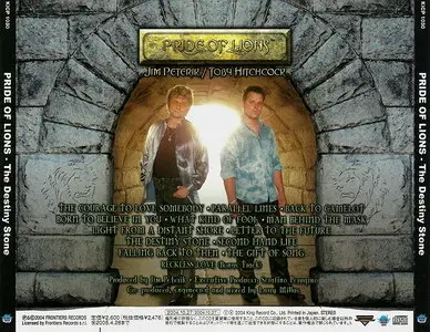 Pride Of Lions - The Destiny Stone (2004) [Japanese Ed.]