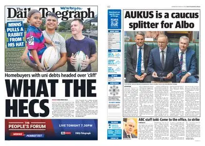 The Daily Telegraph (Sydney) – March 22, 2023