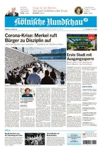 Kölnische Rundschau Rhein-Erft-Kreis/Köln-Land – 19. März 2020