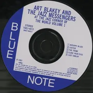 Art Blakey & The Jazz Messengers - At The Jazz Corner Of The World Vol. 1 (1959) {Blue Note Japan TOCJ-4015 rel 1993}