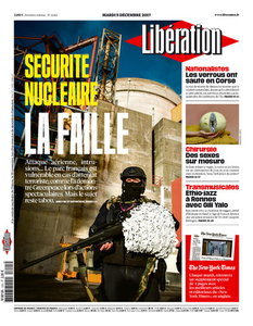 Libération du Mardi 5 Décembre 2017