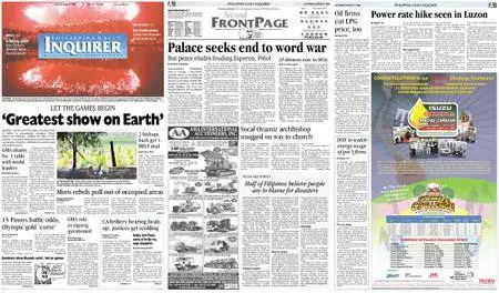 Philippine Daily Inquirer – August 09, 2008