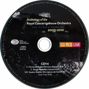 RCO - Anthology of the Royal Concertgebouw Orchestra, Volume 7, 2000-2010 (2013) {14CD Box Set, RCO 12004} (Complete Artwork)