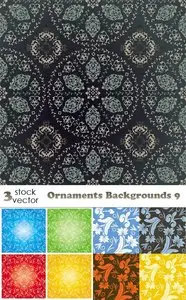 Vectors - Ornaments Backgrounds 9