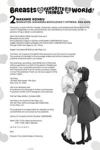 Yen Press - Breasts Are My Favorite Things In The World Vol 02 2022 Hybrid Comic eBook