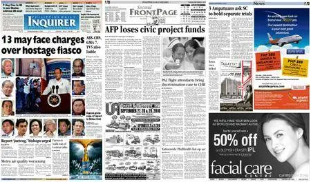 Philippine Daily Inquirer – September 21, 2010