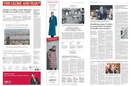 The Globe and Mail – December 29, 2021