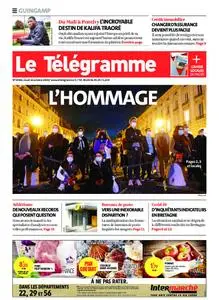 Le Télégramme Guingamp – 22 octobre 2020