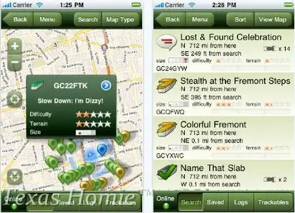 Geocaching v4.2 iPhone-iPodtouch