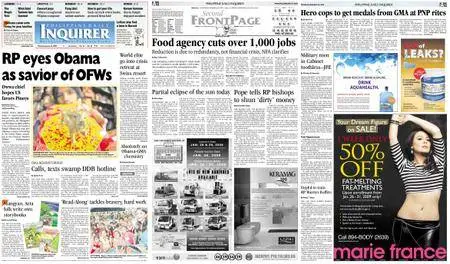 Philippine Daily Inquirer – January 26, 2009