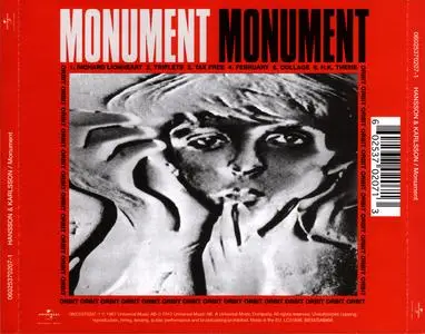 Hansson & Karlsson - Monument (1967) {Polydor--Universal 06025370207-1 rel 2012}