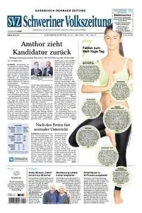 Schweriner Volkszeitung Gadebusch-Rehnaer Zeitung - 20. Juni 2020