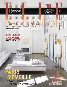 Elle Décoration Belgique - Septembre 2020