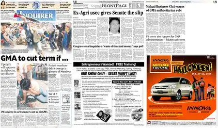 Philippine Daily Inquirer – October 22, 2005