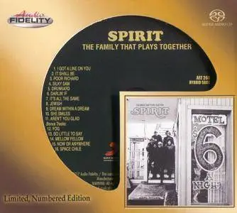 Spirit - The Family That Plays Together (1968) [Audio Fidelity 2017] PS3 ISO + DSD64 + Hi-Res FLAC