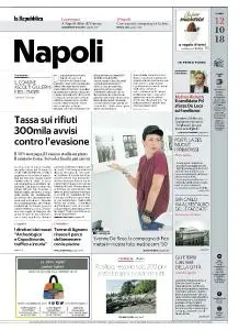 la Repubblica Napoli - 12 Ottobre 2018