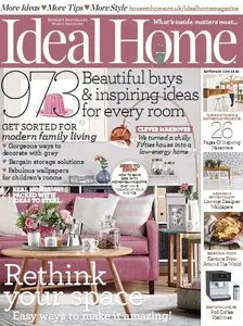Ideal Home Magazine September 2014 (True PDF)