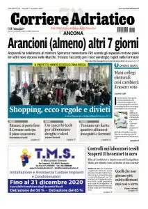 Corriere Adriatico - 27 Novembre 2020