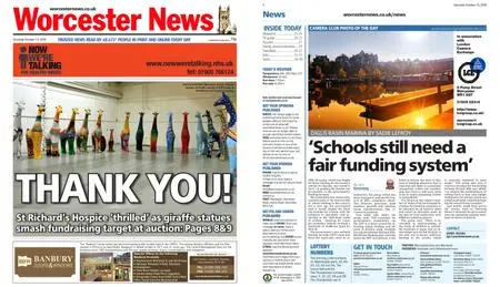 Worcester News – October 13, 2018