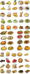 Food Icons Vector