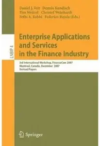 Enterprise Applications and Services in the Finance Industry