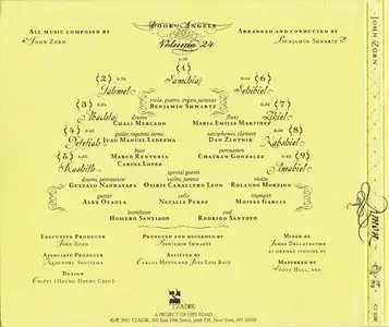 Klezmerson & John Zorn - Amon: Book Of Angels Volume 24 (2015) {Tzadik}