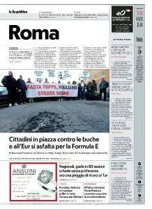 la Repubblica Roma - 18 Marzo 2018
