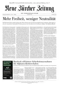 Neue Zürcher Zeitung International – 20. Mai 2023
