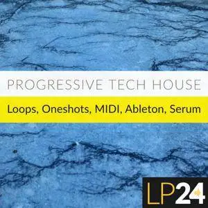 LP24 Progressive Tech House WAV MiDi ABLETON SERUM LFO SHAPES