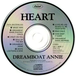 Heart - Dreamboat Annie (1976) {1986, Japan for US}
