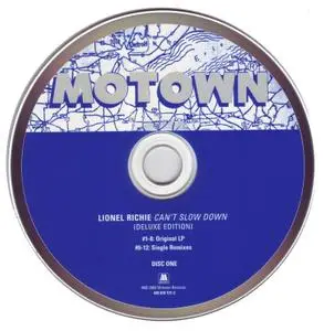 Lionel Richie - Can't Slow Down (1983) [2003, Deluxe Edition]