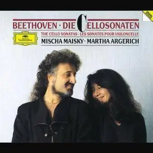 Mischa Maisky, Martha Argerich - Beethoven: Cello Sonatas Nos. 1-5 and Variations (2002)