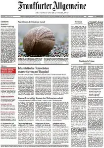 Frankfurter Allgemeine Zeitung vom Donnerstag, 12. Juni 2014