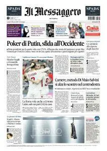 Il Messaggero Roma Metropoli - 19 Marzo 2018