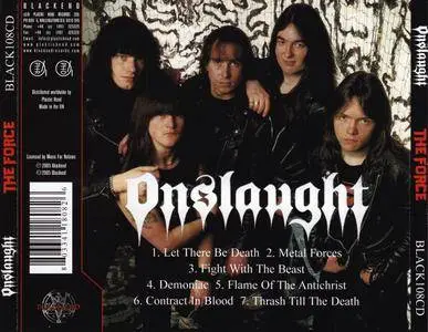 Onslaught - The Force (1986) [Reissue 2005]