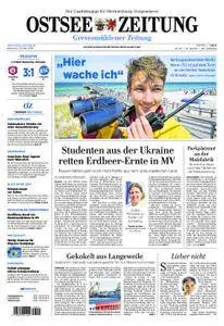 Ostsee Zeitung Grevesmühlener Zeitung - 23. Mai 2018
