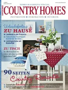 Country Homes Juli/August 04/2013