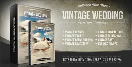 Vintage Wedding Package - Project for After Effects (VideoHive)