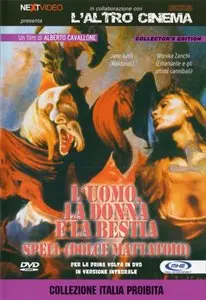 Man, Woman and Beast / L'uomo la donna e la bestia - by Alberto Cavallone (1977)