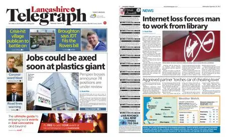 Lancashire Telegraph (Blackburn, Darwen, Hyndburn, Ribble Valley) – September 28, 2022