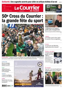 Le Courrier de l'Ouest Angers - 12 Novembre 2024