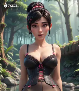 Vanellope Von Schweetz part 2 (AI Generated)
