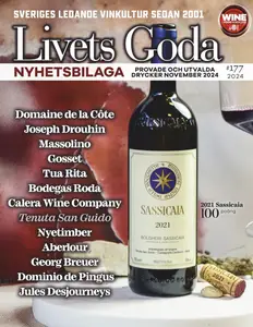 Livets Goda Wine Magazine - 1 November 2024